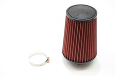 1320 Performance 2.5 Inch Universal Air Filter Cone Reusable Tall Version Red