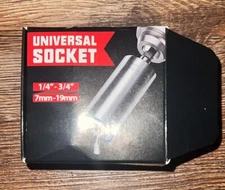 Universal Socket Tool Set With Power Drill Adapter (7-19mm)