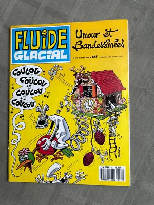 FLUIDE GLACIAL N°157 JULY 1989 FIRST EDITION PAPERBACK VERY GOOD CONDITION
