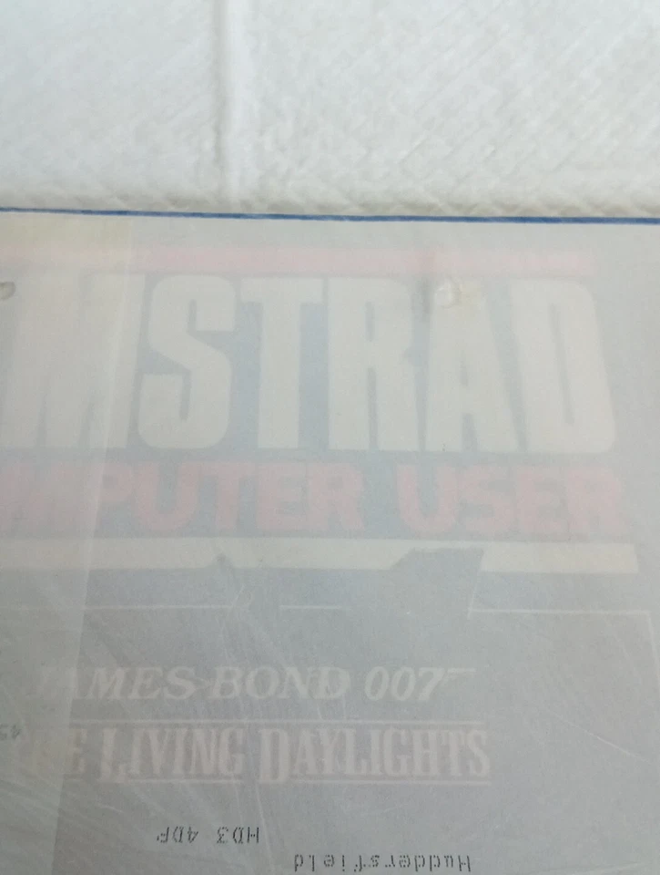 Rara revista lacrada de usuário Amstrad James Bond The Living Daylights edição 1987,  - Imagem 3 de 4