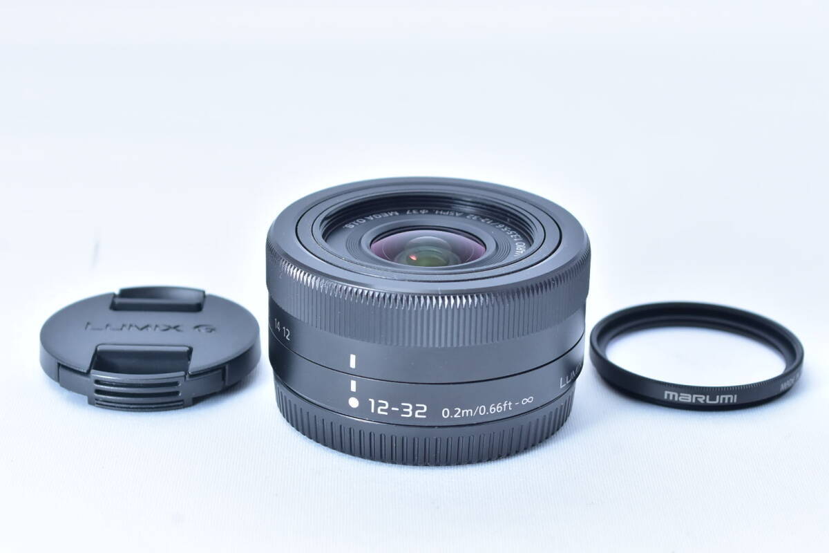 K*a様 ほぼ新品 H-FS12032-K LUMIX G VARIO 12-3 MintPanasonic Panasonic H-FS12032 -K LUMIX G VARIO 12-32mm