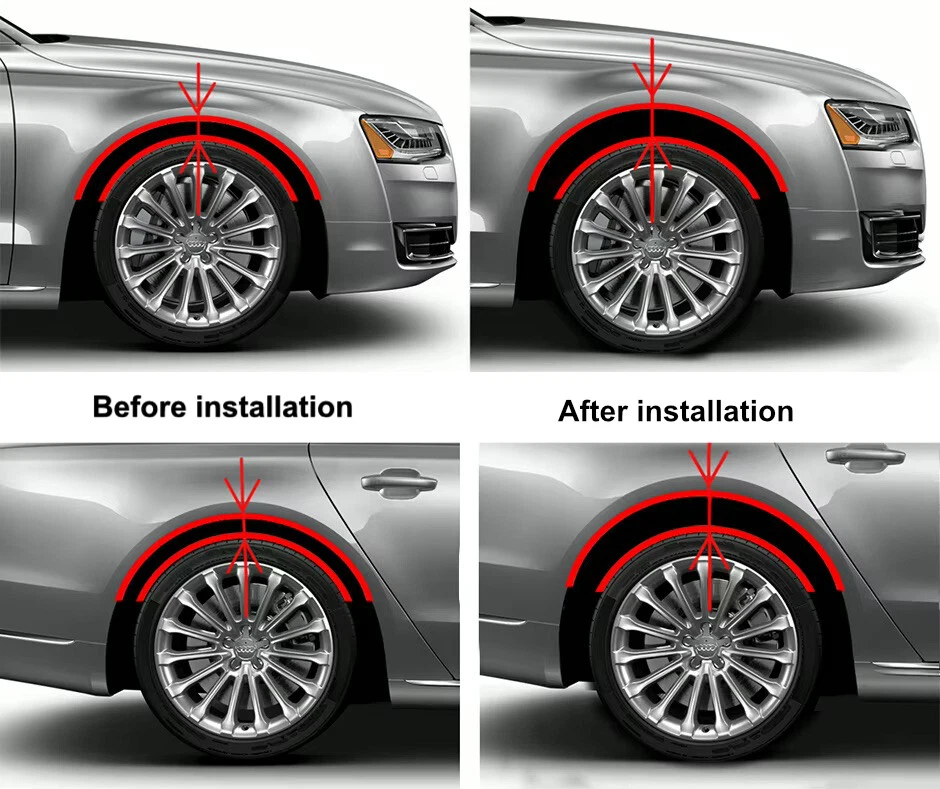 ​Front Leveling Kit 1.2" 30mm Lift Aluminum for Chevrolet CRUZE, VOLT - Image 4 of 4