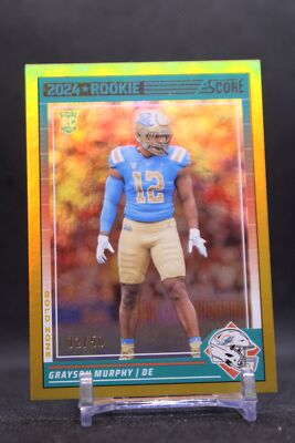 Grayson Murphy #388 2024 Score Gold Zone Miami Dolphins SN/50,RC