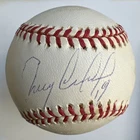 ROGER CEDENO Autographed AUTO Ball Rawlings OMLB Coleman Baseball NEW YORK METS