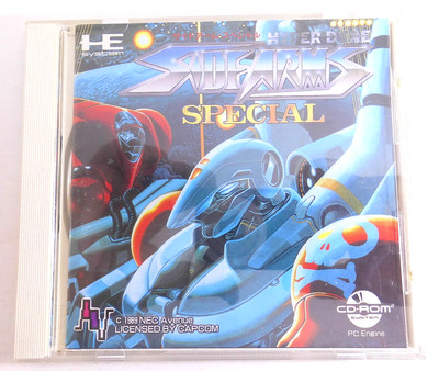 PC Engine CD ROM Hyper Dyne Side Arms Special JAPAN NTSC OVP 
