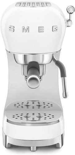 Smeg ECF02WHUK Espresso Coffee Machine in White, Unused, Box Damage
