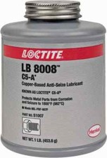 Loctite 160796 High Temperature Anti-Seize Lubricant: 1 lb Can
