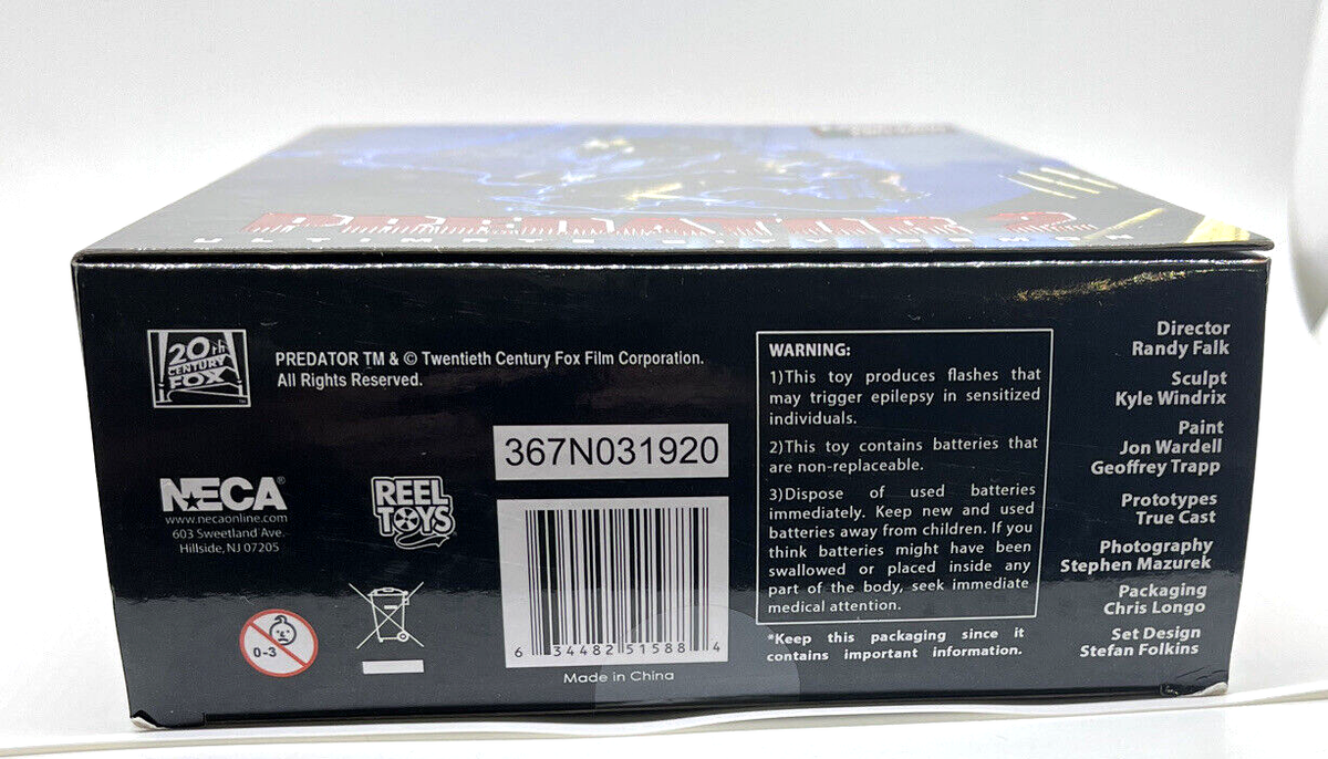 NECA Predator 2 Ultimate City Demon Figure 30th Anniversary SDCC