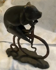 Pig /Hog SPI Home on Antique Bicycle Desktop Decor