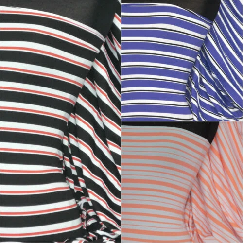Jersey Striped Craft Fabrics