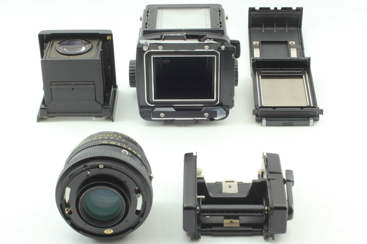 Exc++++] Mamiya RB67 Pro SD Camera K/L KL 127mm f/3.5 L Lens From