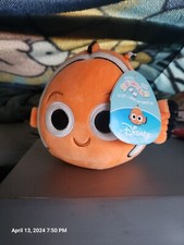 Squishmallow 5" Disney Pixar Orange Nemo Plush Kellytoy BRAND NEW
