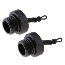 2er Satz DIN Tankventil Mit Gewinde Staubstopfen Schutzkappe Für Tauchflaschen