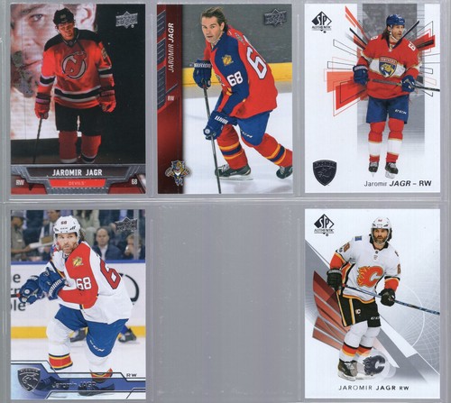 Lot of (77) JAROMIR JAGR Starter Collection - No Duplicates w/Inserts - Picture 17 of 18