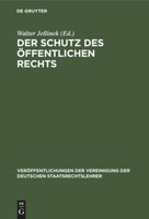 Der Schutz Des öFfentlichen Rechts | Buch | 9783111314549