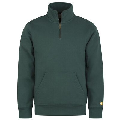 Carhartt WIP Chase Neck Half-Zip Sweatshirt sycamore green