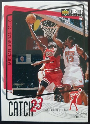 NBA Upper Deck 1997 / Michael Jordan / Chicago Bulls / Catch23