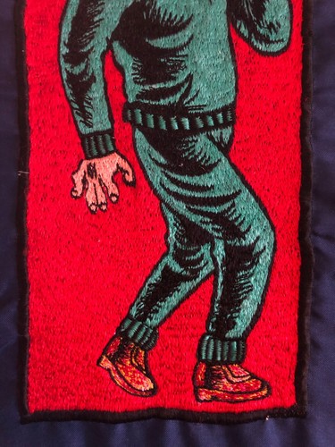 Charles Burns Big Baby Embroidered Patch one of kind handmade underground comics - Picture 4 of 7