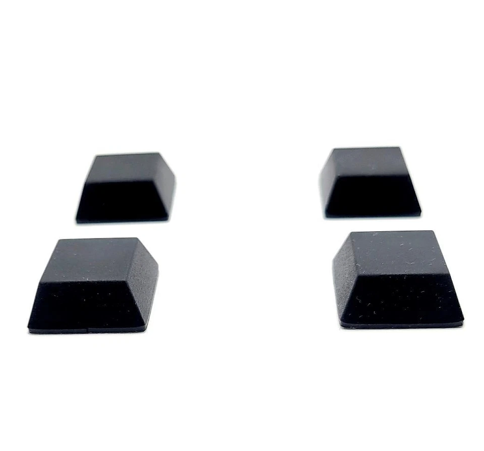 Parachoques de goma para pies de altavoz de 3/4" de grosor almohadillas adhesivas electrónicas de 3/8" Foto 2 de 4