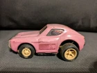 VTG 1970’s Pink Tonka Mustang Car Pressed Steel Made in Japan 4” Pat Pend