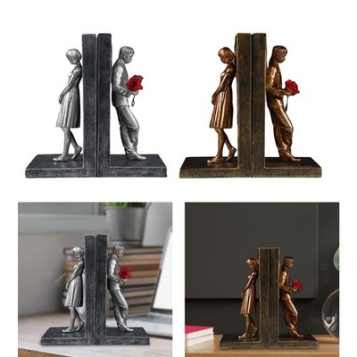 Dekorative Buchstützen für schwere Bücher, Liebhaberstatue, Buchhalter,