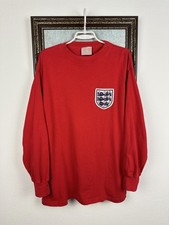 Vintage Toffs England World Cup 1966 Retro Football Shirt Soccer Jersey Size L