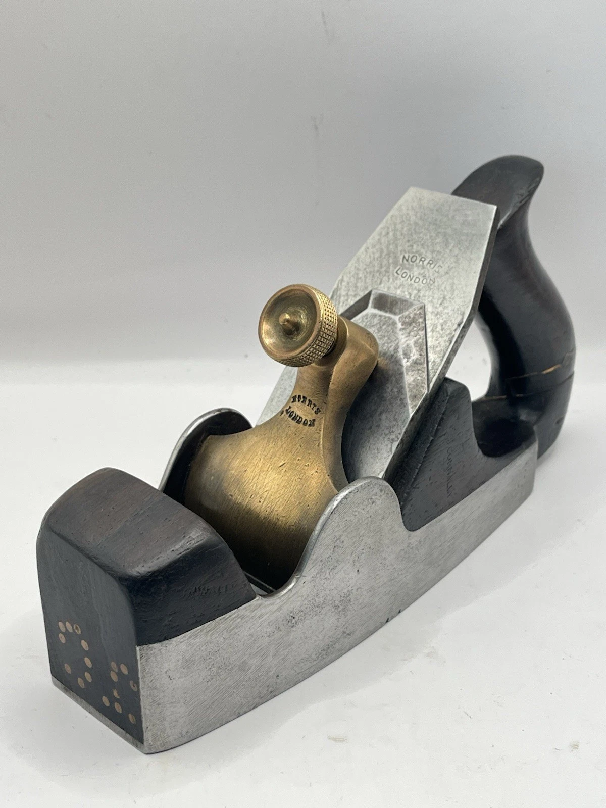 Norris No.2 Dovetail Dovetailed Smoothing Plane - Repaired Handle