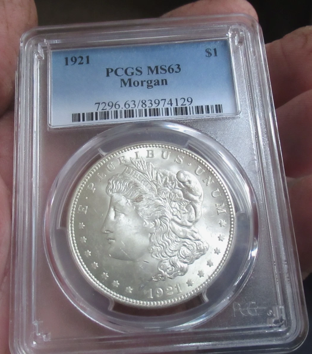 MS 63 Graded 1921 Year Morgan US Dollars (1878-1921) for sale | eBay
