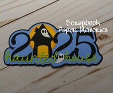 2025 Halloween design piece for cards, scrapbook pages, craft projects