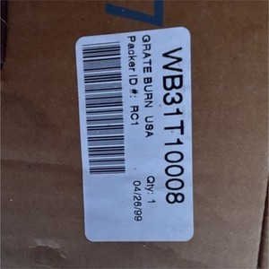 GE WB31T10008 Cooktop/Range Burner Grate Replacement Part, Includes 1 Grate