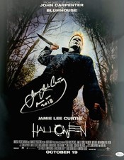 JAMES JUDE COURTNEY SIGNED HALLOWEEN 16X20 PHOTO MICHAEL MYERS AUTOGRAPH JSA 133