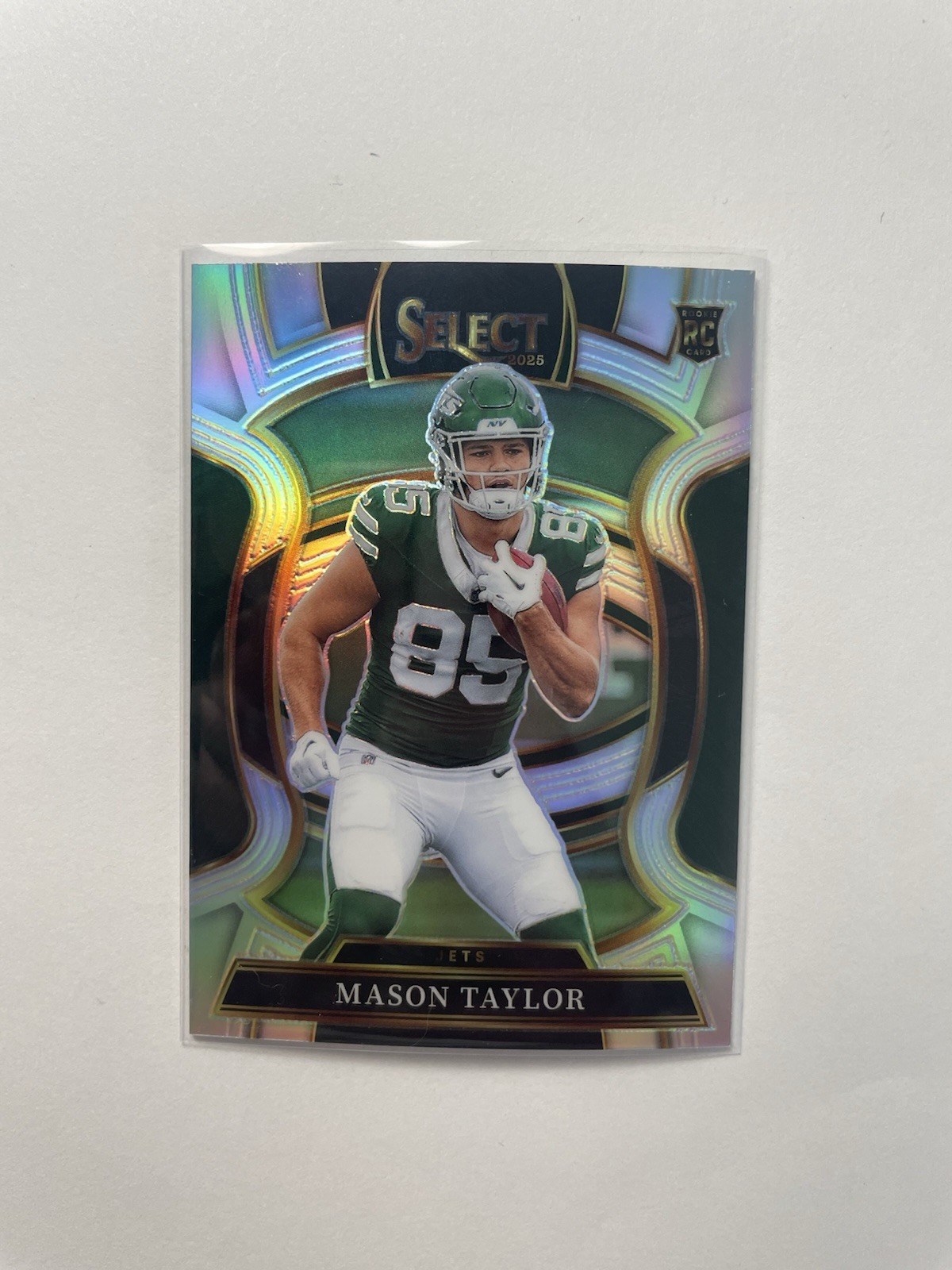 2025 Panini Select - Concourse Mason Taylor #76 Silver Prizm (RC) Parallel