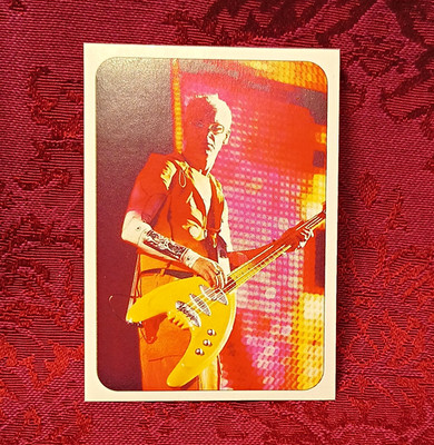 Adam Clayton U2. Hit Parade 1998 Card Sticker #125