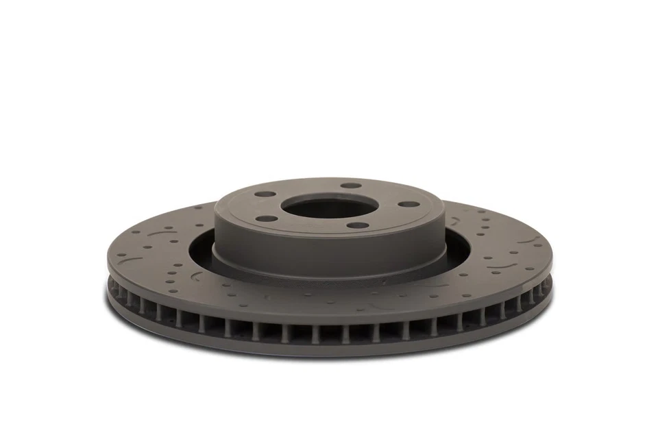 Hawk Performance HTC4403 Brake Rotor - Talon Series - Front - Drilled/Slotted - - Image 4 of 4