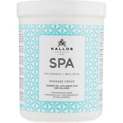 Kallos Cosmetics SPA Massage Cream 1000 ml