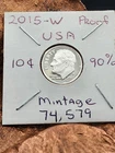 2015-W Silver Proof Roosevelt Dime U.S. Mint Uncirculated Coin 90% Silver