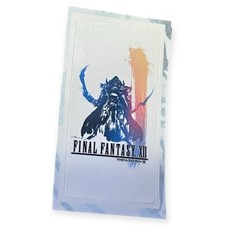 Sony PlayStation 2 PS2 Final Fantasy XII 12 2006 Official Memory Card Sticker