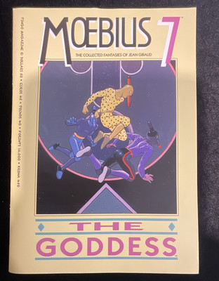 Moebius 7: The Goddess Jean Giraud Pingo Magazine 1990 Softcover English Comic