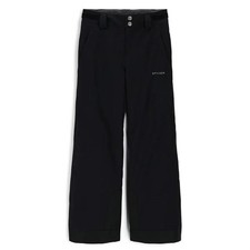 Spyder NWT Olympia Snow Pants Girls' Sz 8 Black Ski Snowboarding Waterproof New