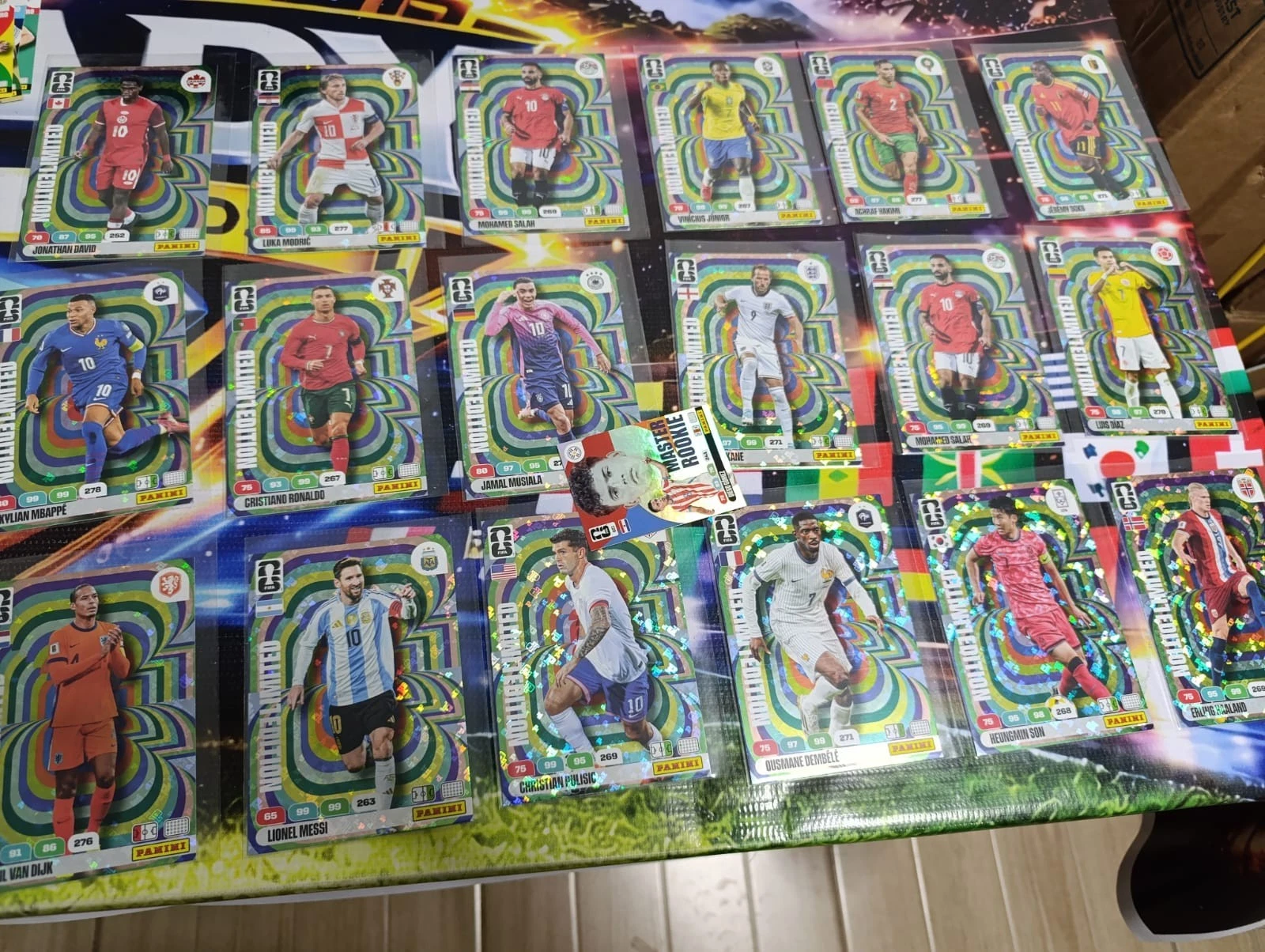 Panini Adrenalyn XL World Cup 2026 XXL Green Holo Limited Set (18 Cards) 🔥 ULTR