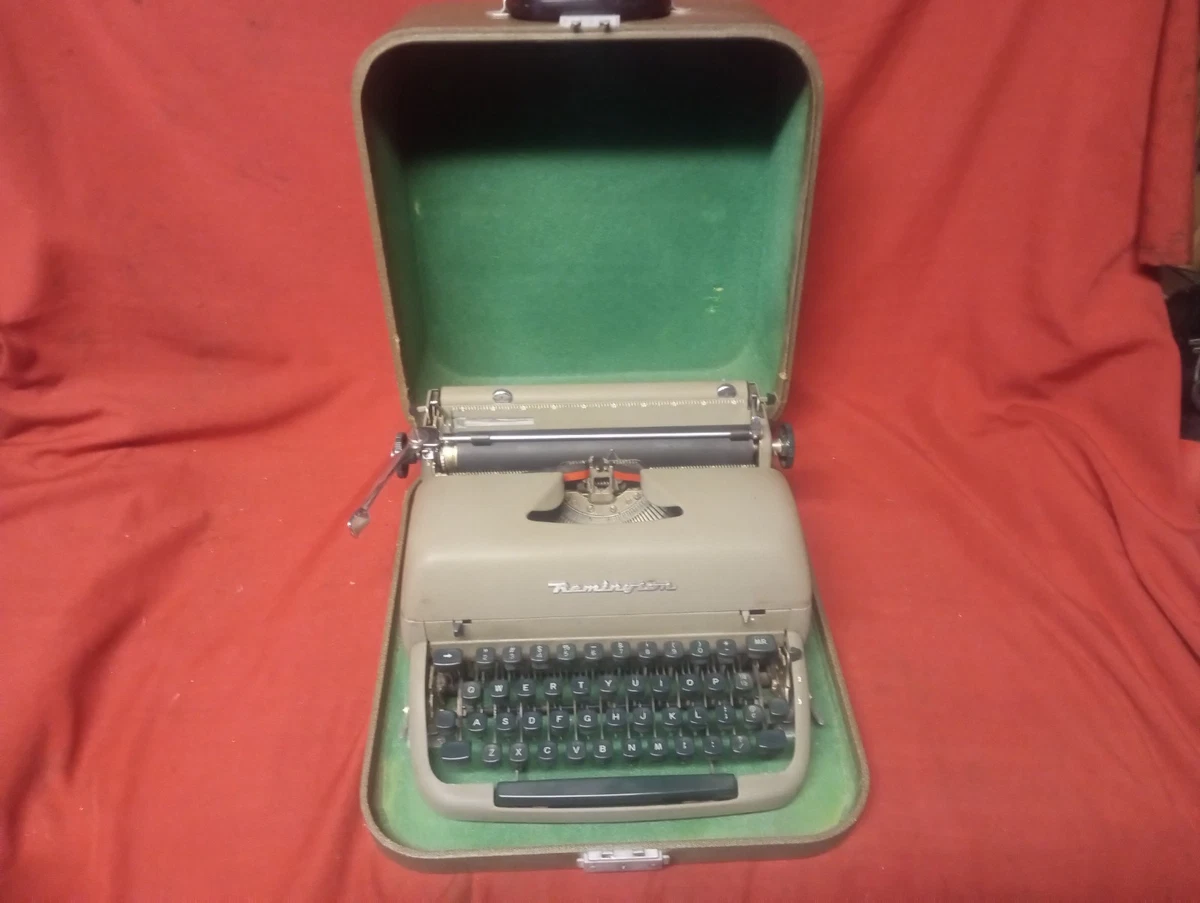 Las mejores ofertas en Máquinas de escribir De colección Remington