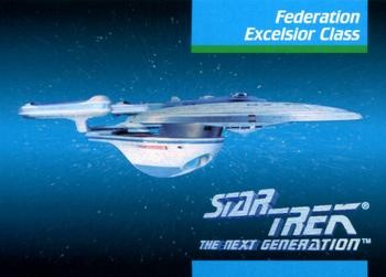 Federation Excelsior Class (#40) | 1992 Impel Star Trek: TNG | EX