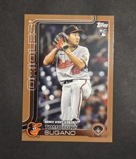 2025 Topps Update Series Rookie Debut Tomoyuki Sugano Bronze  0478/2025 RC #US55
