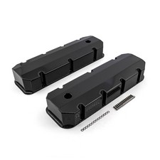 Chevy Bbc 454 Fabricated Valve Covers Black Tall W Hole Chevy Bbc 454 Fabricated Valve Covers Black Tall W Hole