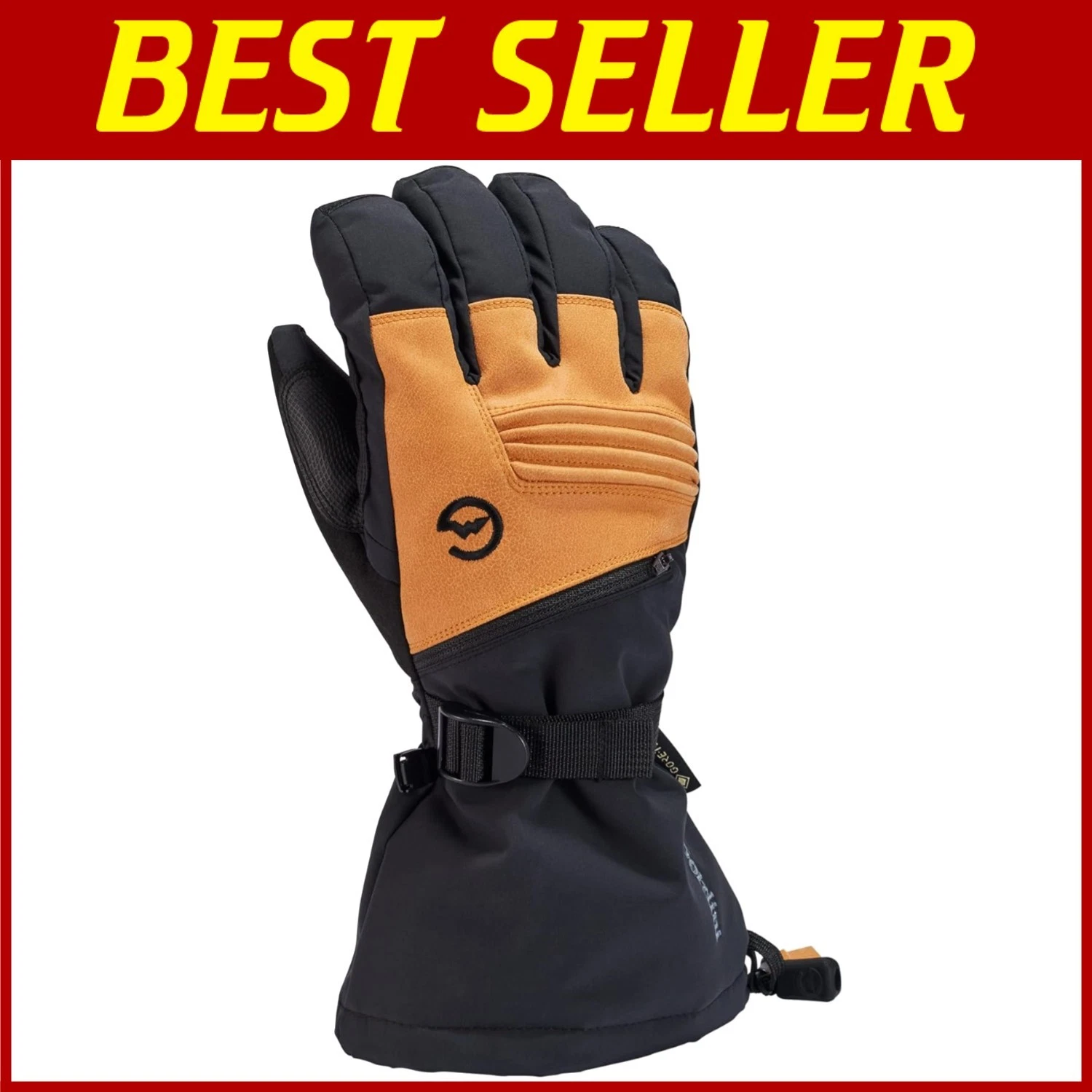 Men's Insulated Snow Glove with Gore-Tex Technology-