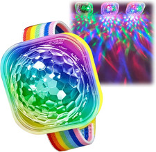 Disco Ball Light,Disco Ball Wristband,Dis/Co Wristband Led Stage Lig/Ht Watch,Di