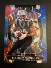 Panini 2025 Select Football Tetairoa McMillan #44 Prizm Rookie Panthers
