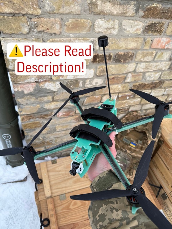 Russian FPV Drone Kamikaze/ Ukraine War/ BOOMERANG 10''