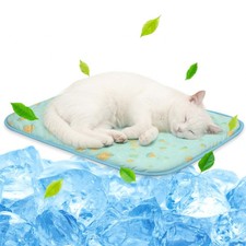 Pack of 4 Pet Cooling Mat -Q-Max 0.345 Ice Silk Cooling Mat for Dogs  Cats P...