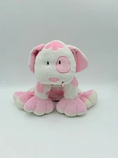 Kids Preferred Pink Puppy Dog Plush White Spots Baby Lovey Toy 2005 - 14"